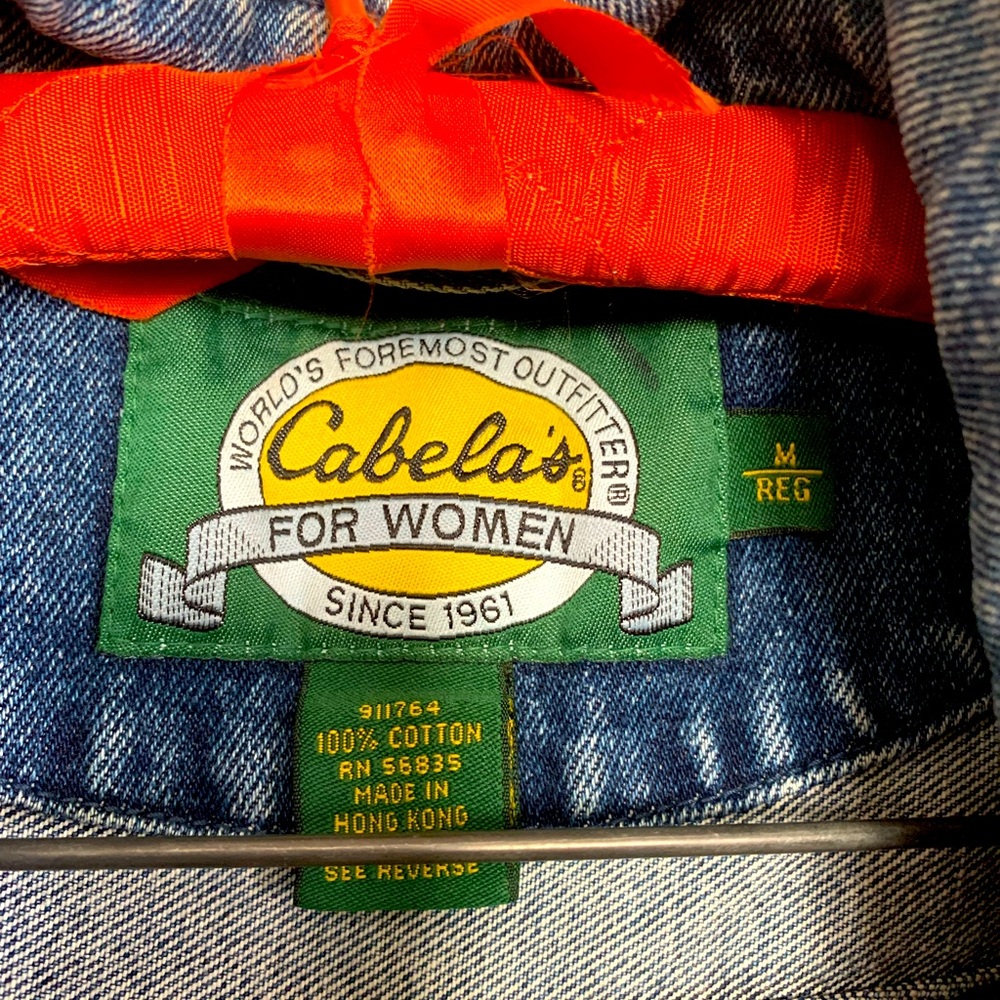 Vintage Women’s Cabela’s Jean Jacket